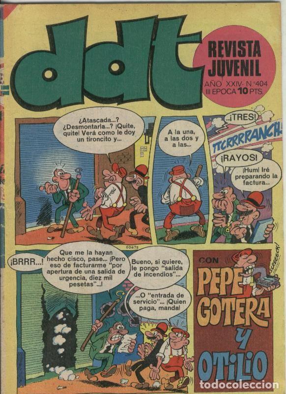 C&oacute;mics: DDT tercera epoca numero 404 - Varios - Foto 1