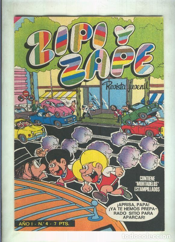 Comics: Zipi y Zape revista semanal numero 004 (poster central de Do&ntilde;a Tecla Bisturin) - varios