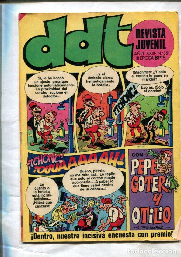 C&oacute;mics: DDT tercera epoca numero 351 - Varios - Foto 1