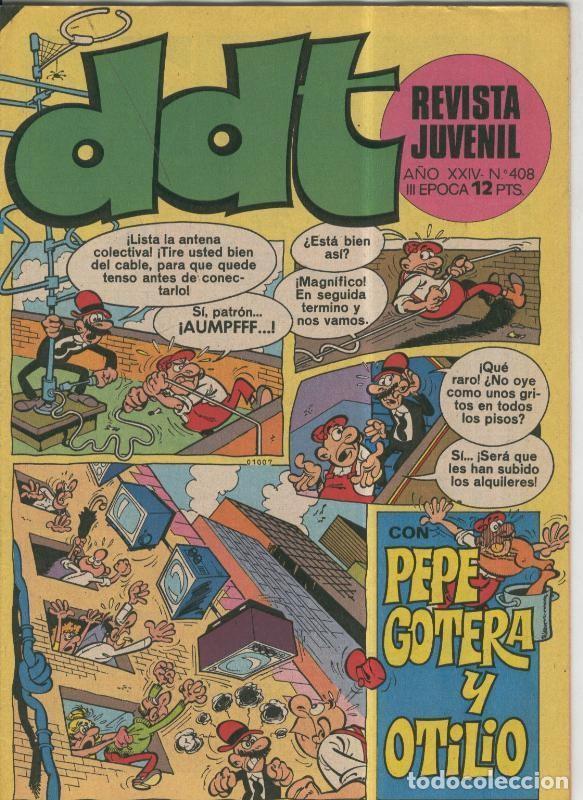 C&oacute;mics: DDT tercera epoca numero 408 - Varios - Foto 1