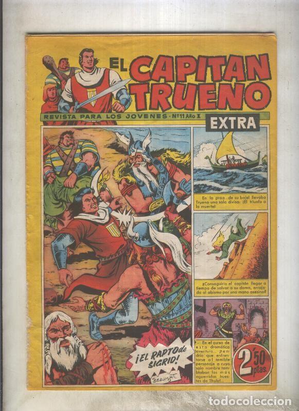 Fumetti: El Capitan Trueno extra numero 011 (aviejado) - Victor Mora, etc