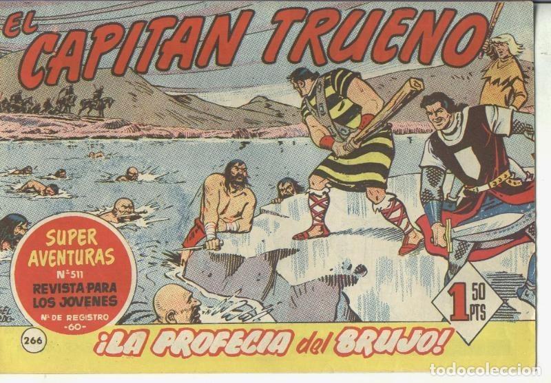 Comics: El Capitan Trueno original numero 266: La profecia del brujo - Victor Mora-Ambros-Angel Pardo
