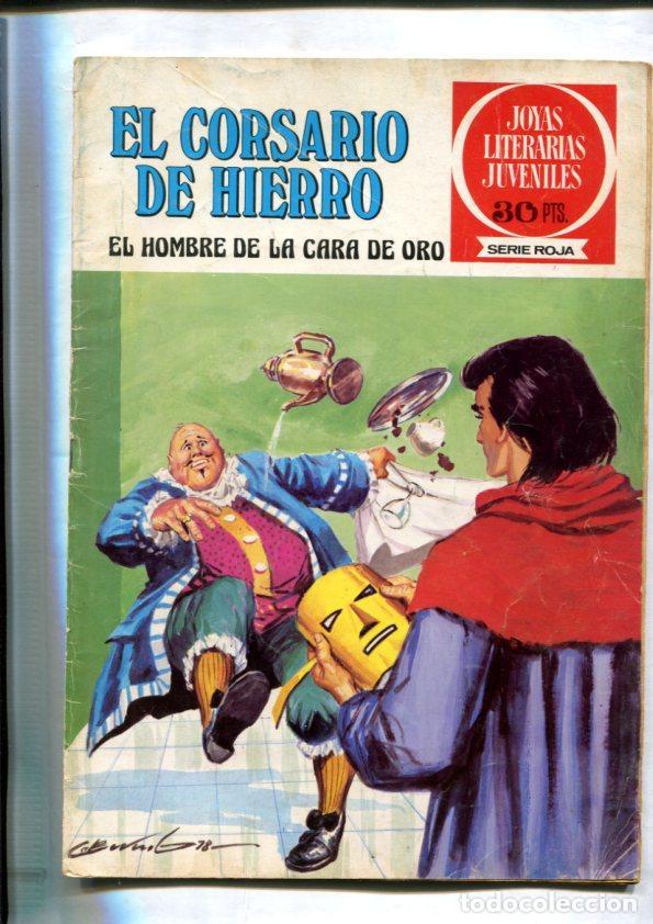 Comics: Joyas Literarias Juveniles serie Roja numero 32: El hombre de la cara de oro - Ambros