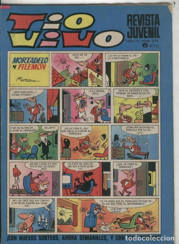 Comics: Tio Vivo segunda epoca numero 0575 (numerado 2 en trasera) - Varios