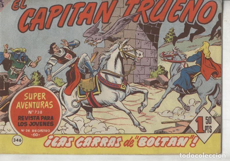 Comics: El Capitan Trueno original numero 346: las garras de Boltan - Victor Mora-Ambros-Angel Pardo
