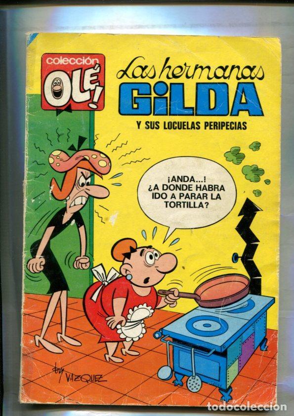 Comics: Coleccion Ole numero 9: Las hermanas gildas y sus locuelas peripecias (aviejado) - Vazquez