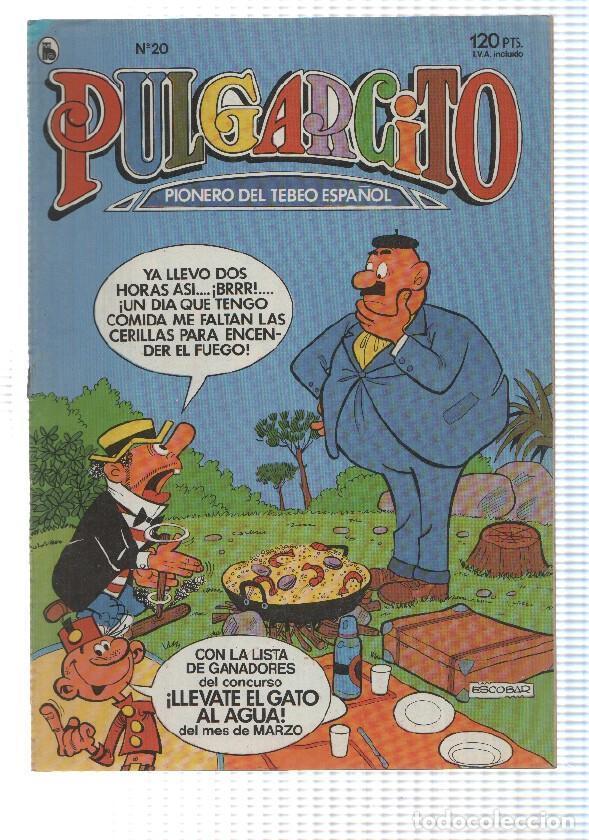 Comics: Pulgarcito 3&ordf; epoca a&ntilde;o 1985 volumen 020: El Capitan barlovento: Las pieles, El botones Sacarino: No