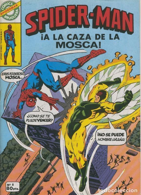 C&oacute;mics: Comics Bruguera: Spiderman numero 08 (numerado 1 en trasera) - Varios - Foto 1