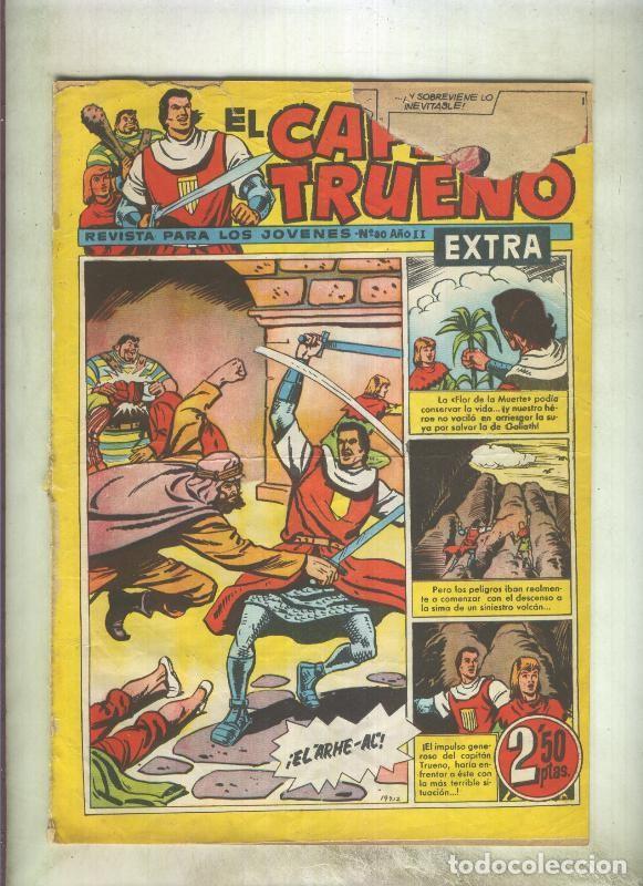 Comics : El Capitan Trueno extra numero 080 (aviejado) - Victor Mora, etc