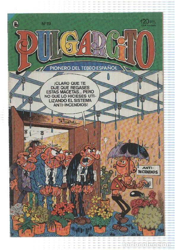 C&oacute;mics: Pulgarcito 3&ordf; epoca a&ntilde;o 1985 volumen 019: El Capitan Barlovento: un artista, El botones sacarino: no