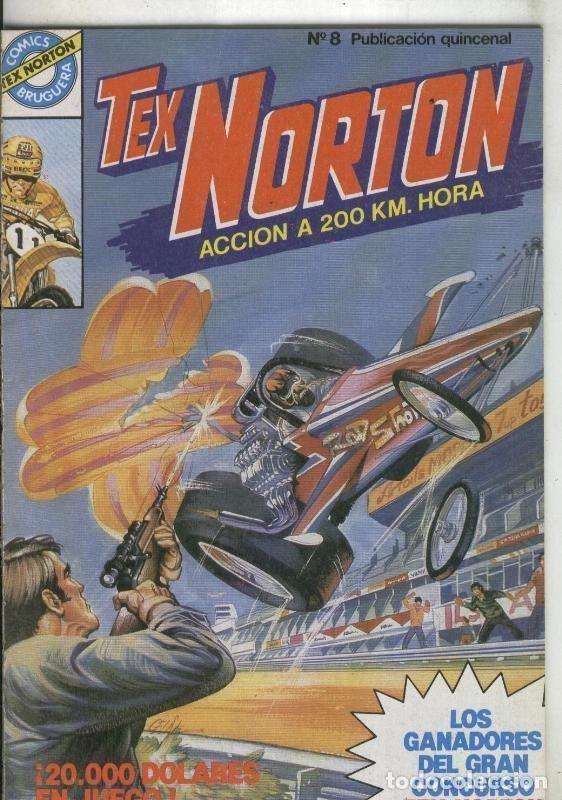 Comics: Tex Norton numero 08: procede de retapado, conserva poster centrl - Forns