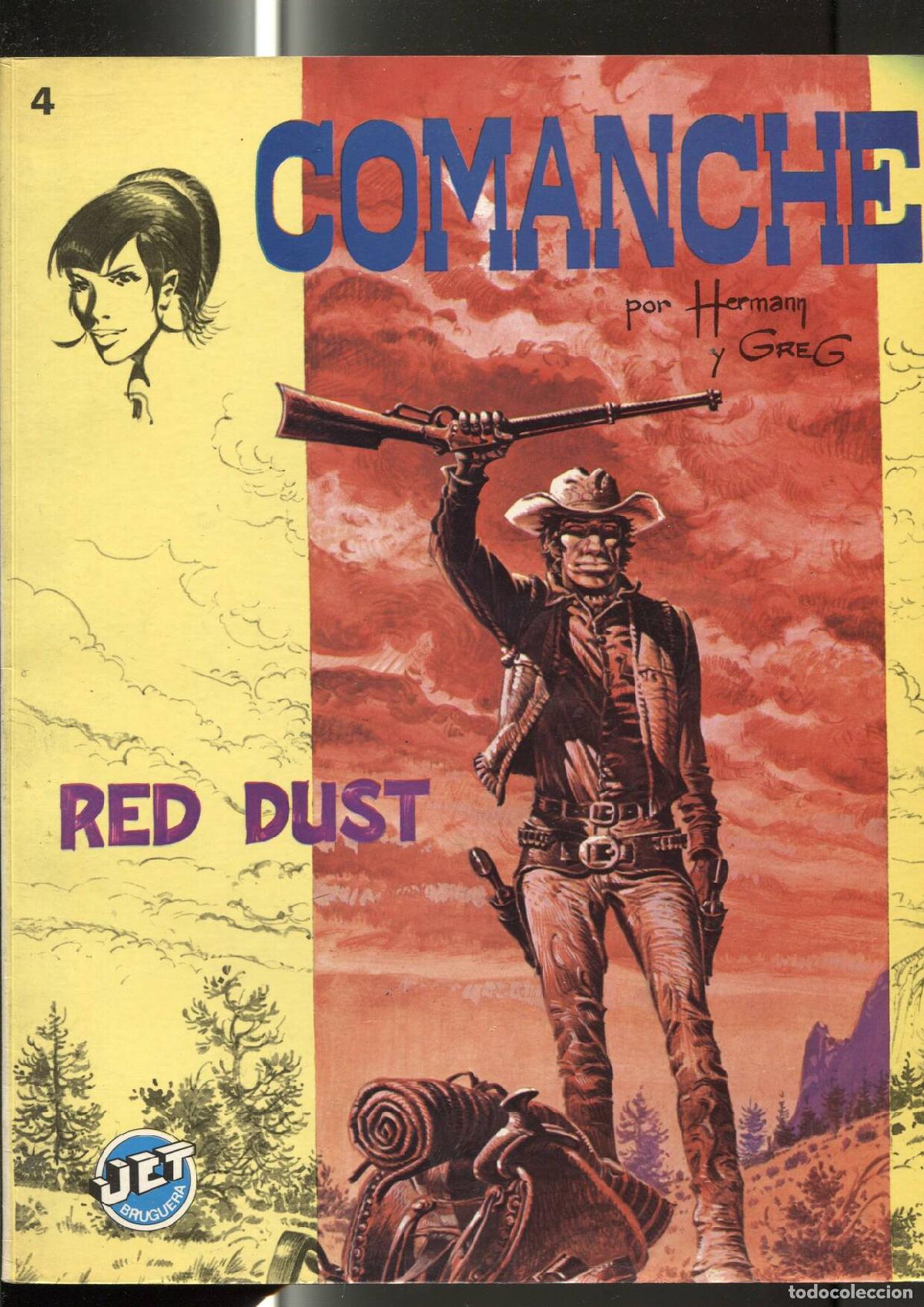 Comics: Coleccion Jet de Bruguera numero 04: Comanche: Red Dust - Hermann