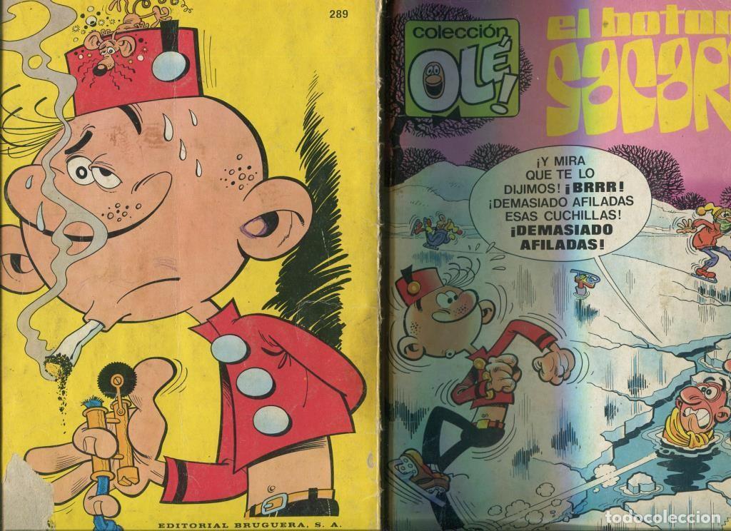 Comics: Coleccion Ole numero 289: El Botones Sacarino: (numerado 1 en trasera) - Iba&ntilde;ez