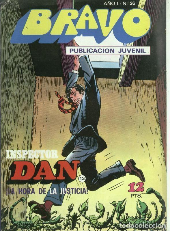 C&oacute;mics: Bravo serie Inspector Dan numero 13: La hora de la justicia - Eugenio Giner