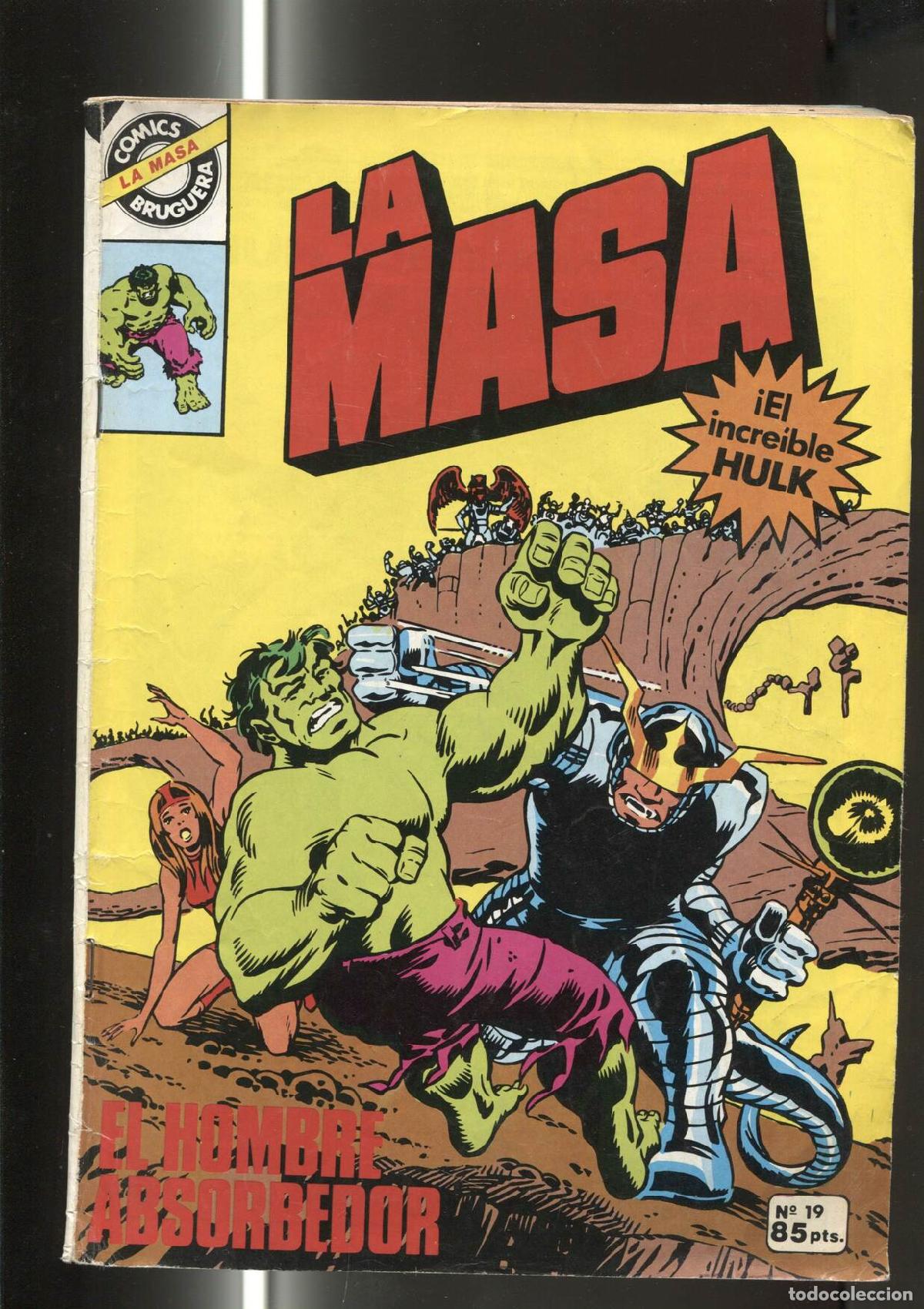 C&oacute;mics: Comics Bruguera : La Masa numero 19 (numerado 1 en trasera) - varios - Foto 1