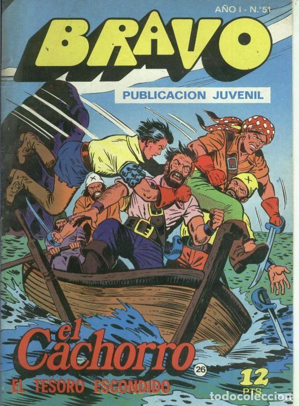 Comics: Bravo serie El Cachorro numero 26: El tesoro escondido (numerado 1 en interior cubierta) - Iranzo