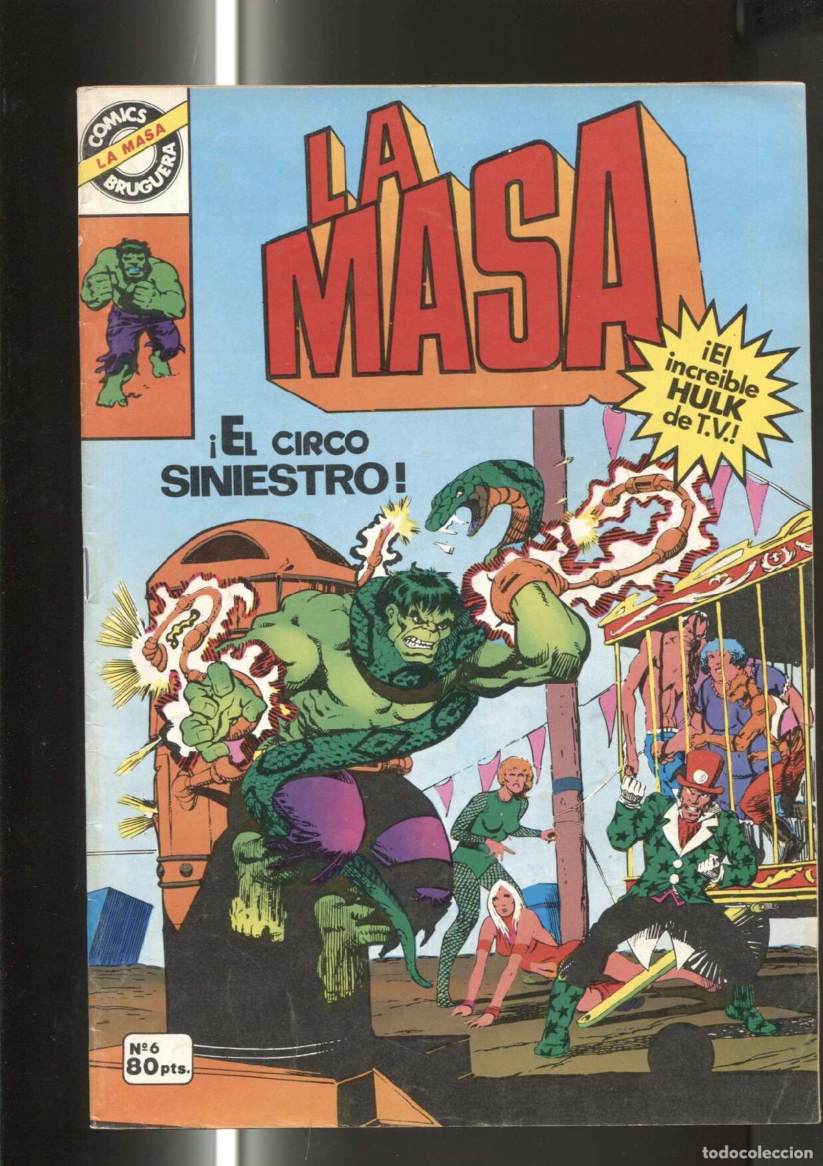 C&oacute;mics: Comics Bruguera : La Masa numero 06 (numerado 3 en trasera) - varios - Foto 1