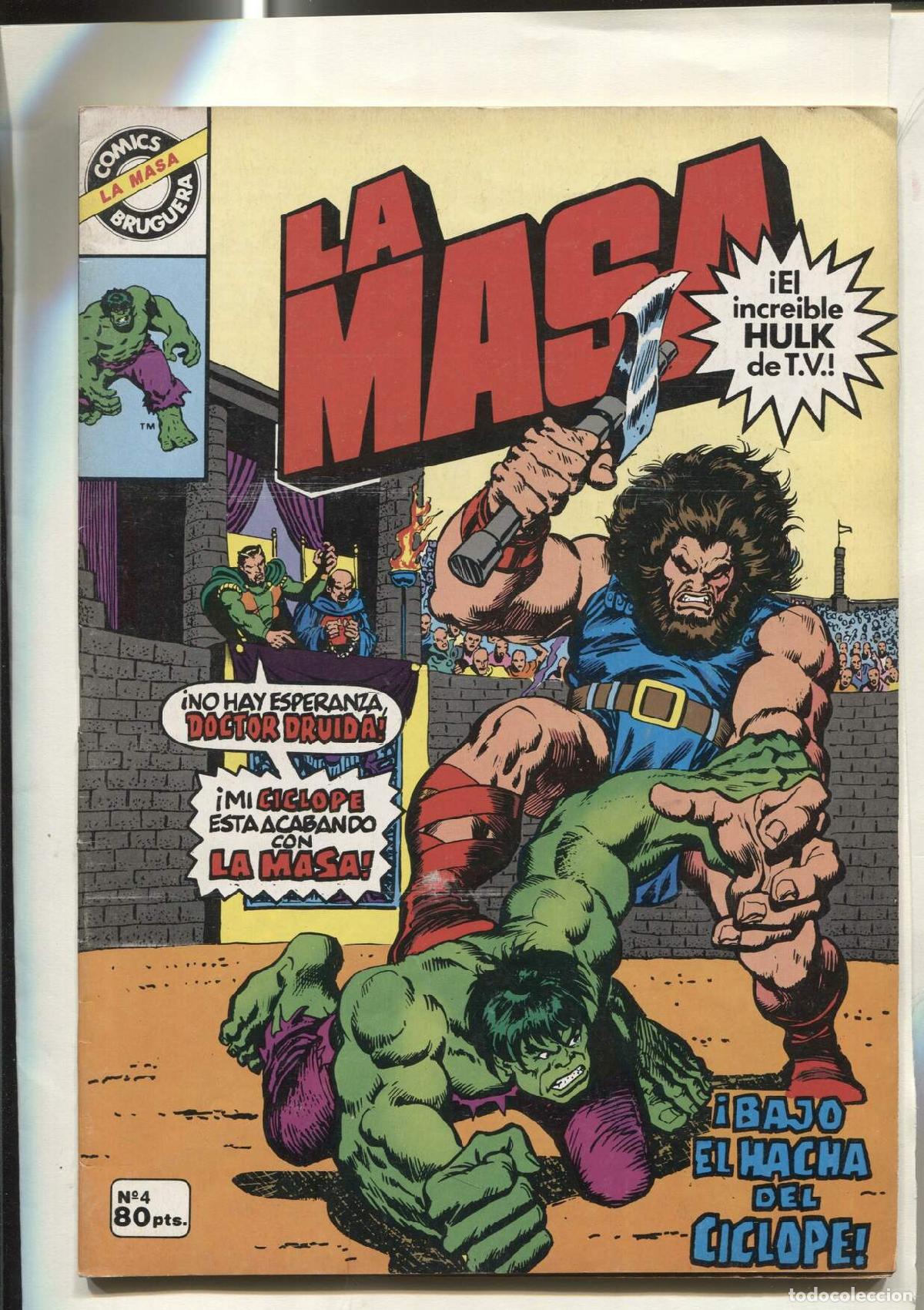 C&oacute;mics: Comics Bruguera : La Masa numero 04 (numerado 3 en trasera) - varios - Foto 1