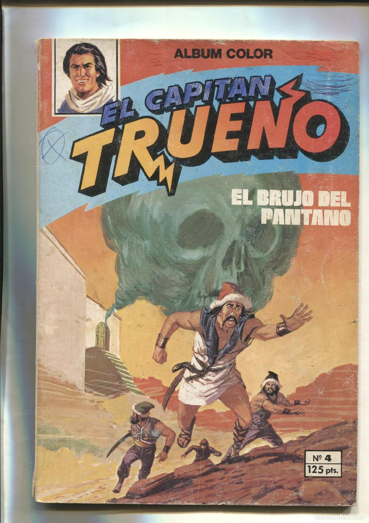 Comics: Bruguera: El Capitan Trueno album color numero 04: El brujo del pantano - Ambros-Pardo