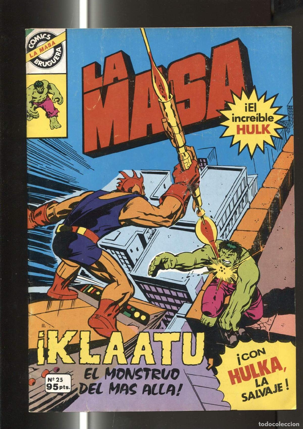 C&oacute;mics: Comics Bruguera : La Masa numero 25 (numerado 1 en trasera) - varios - Foto 1