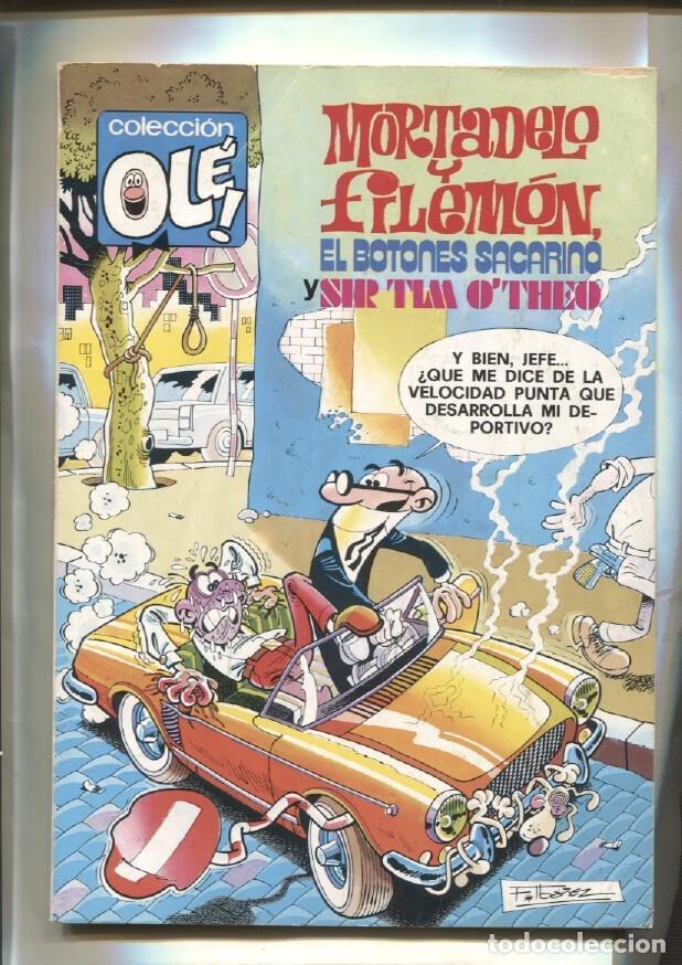 Comics: Coleccion Ole numero 166: Mortadelo y Filemon + El Botones Sacarino + Sir Tim O'theo - Iba&ntilde;ez