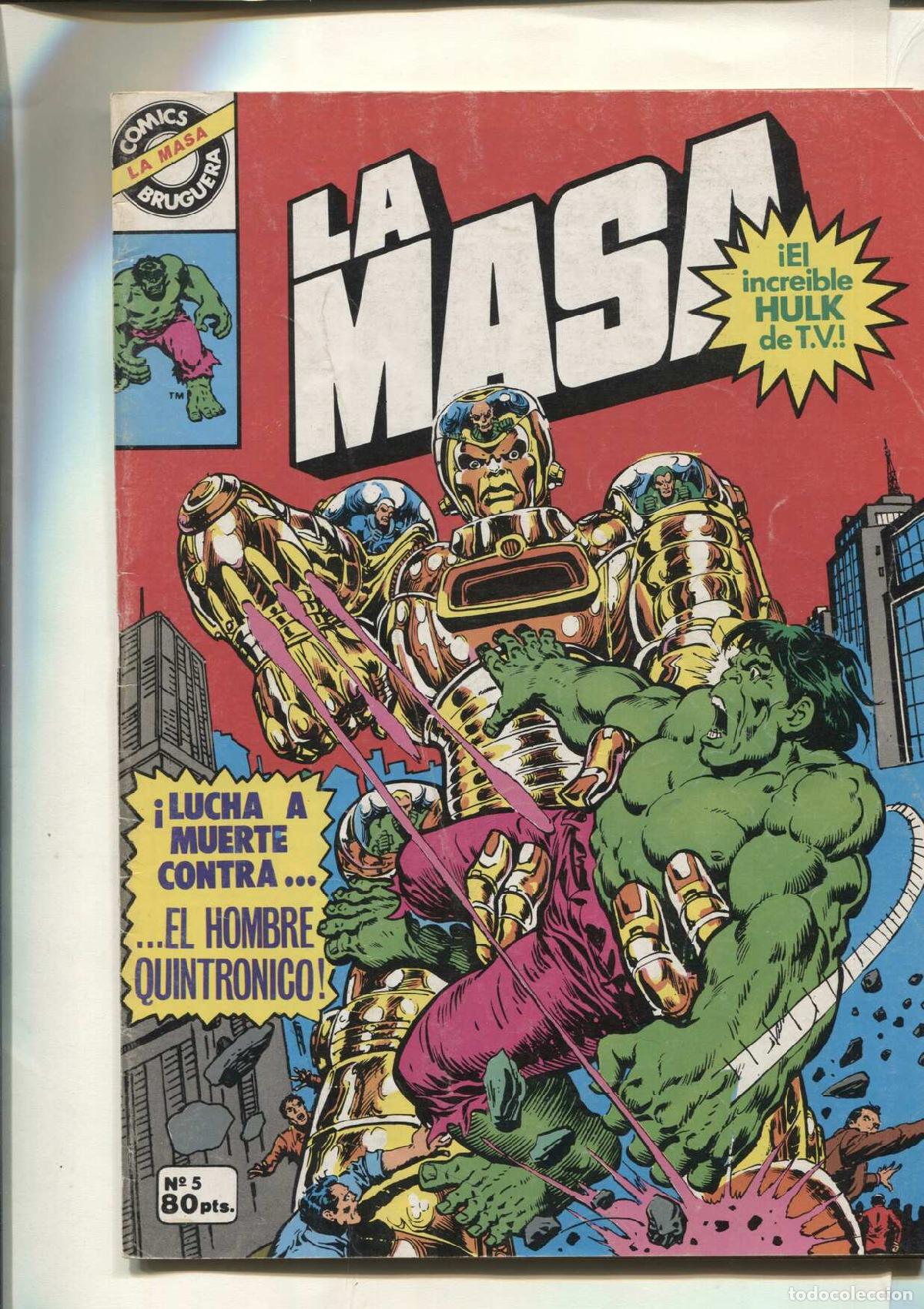 C&oacute;mics: Comics Bruguera : La Masa numero 05 (numerado 2 en trasera) - varios - Foto 1