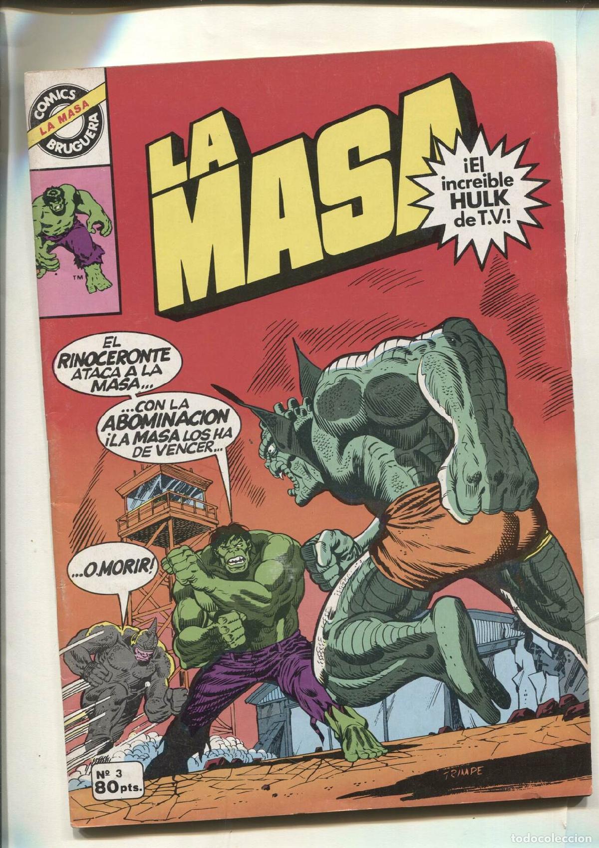 C&oacute;mics: Comics Bruguera : La Masa numero 03 (numerado 2 en trasera) - varios - Foto 1