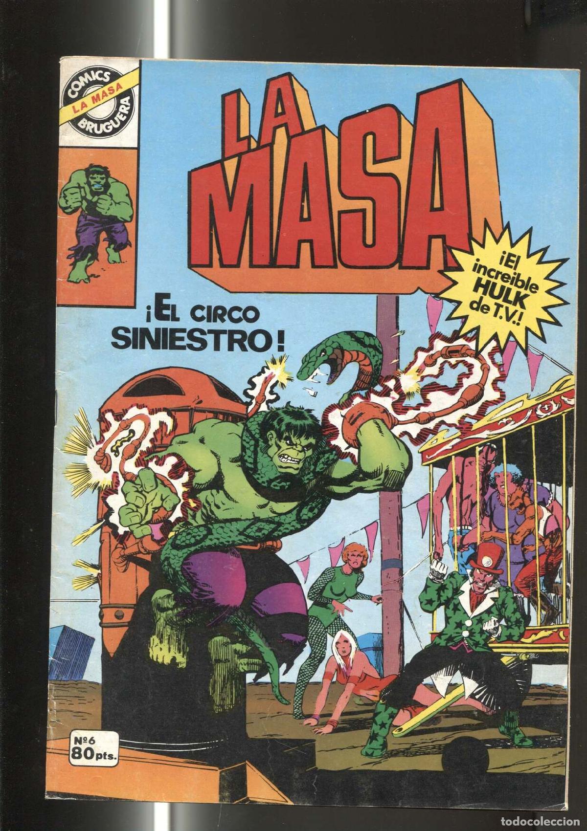 C&oacute;mics: Comics Bruguera : La Masa numero 06 (numerado 2 en trasera) - varios - Foto 1