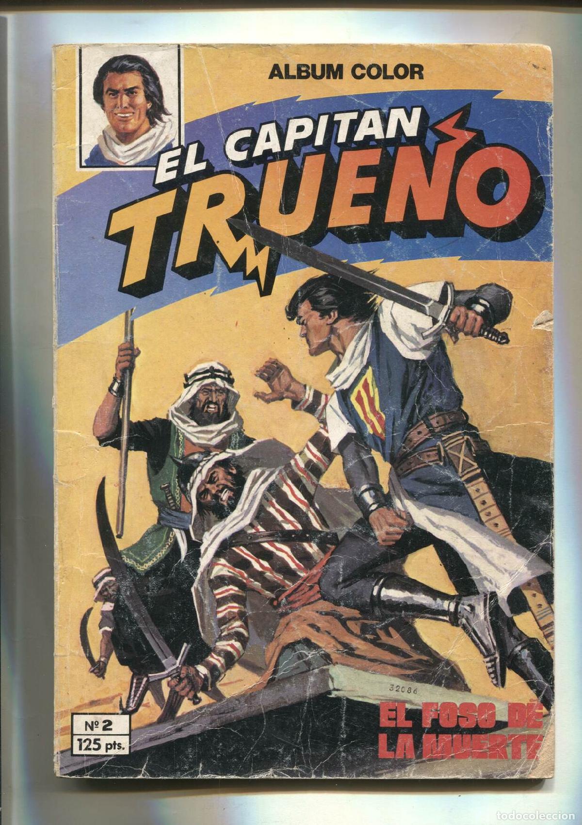 Comics: Bruguera: El Capitan Trueno album color numero 02: El foso de la muerte - Ambros-Pardo