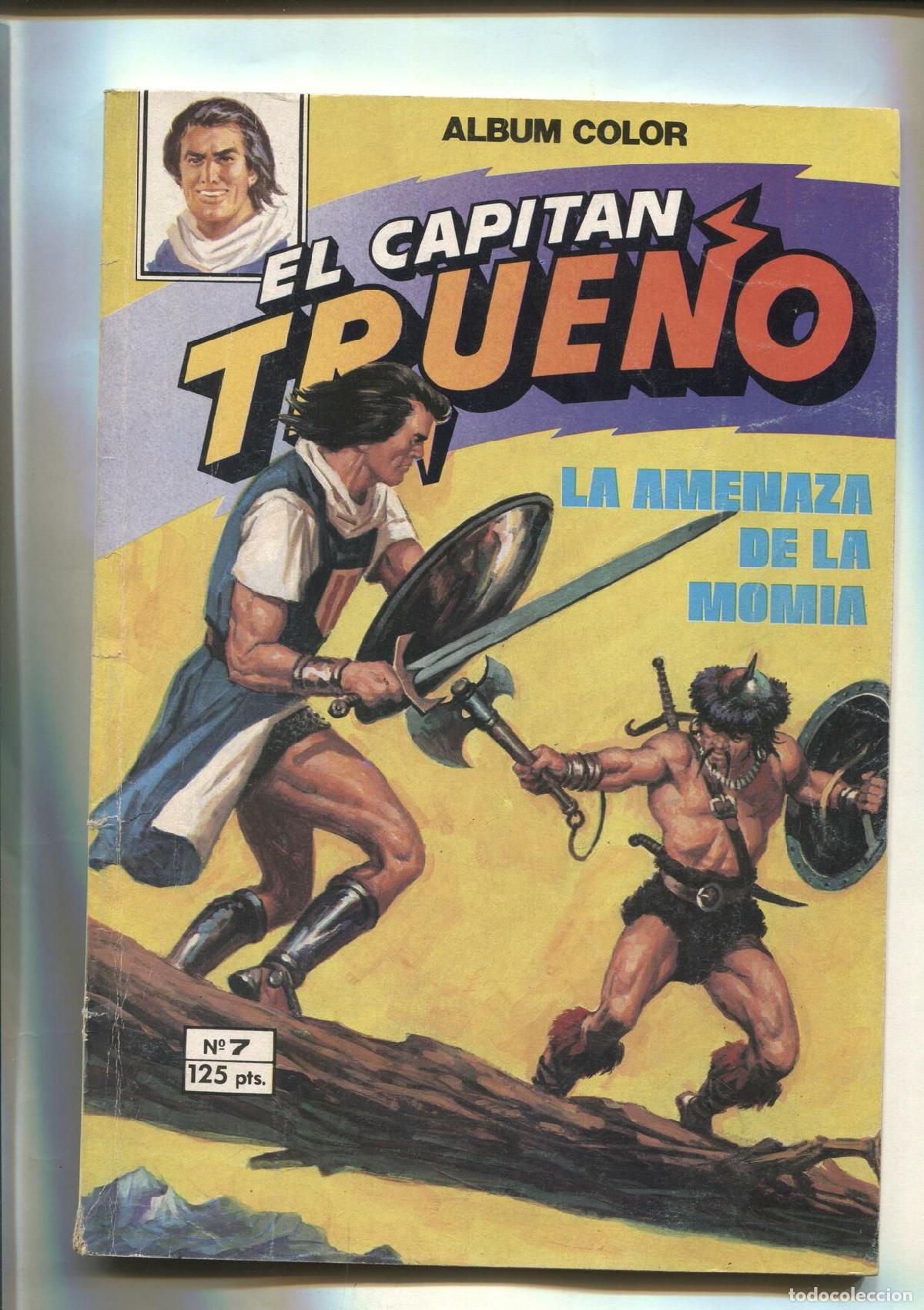 Comics: Bruguera: El Capitan Trueno album color numero 07: La amenaza de la momia - Ambros-Pardo