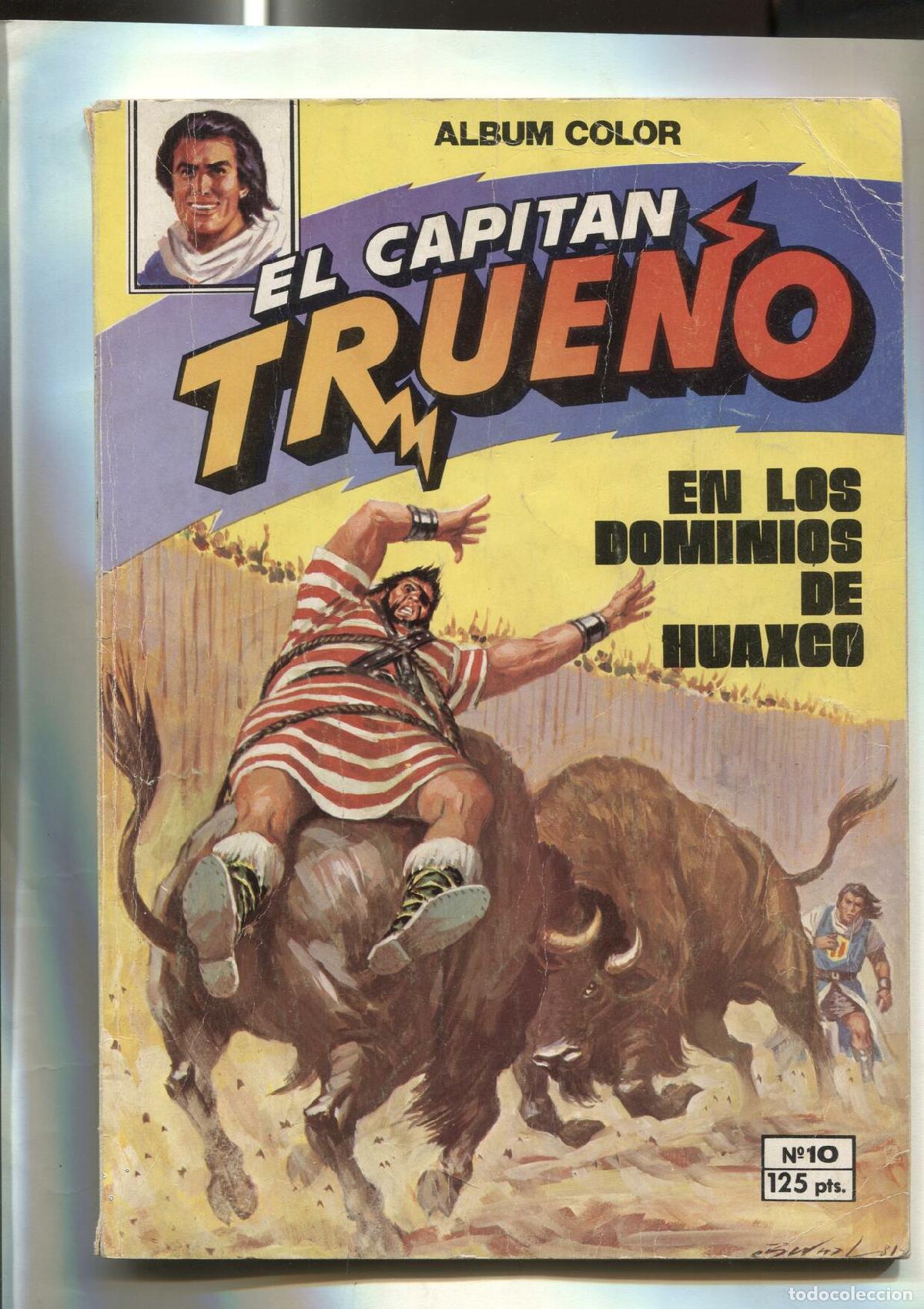 Comics: Bruguera: El Capitan Trueno album color numero 10: En los dominios de Huaxco - Ambros-Pardo