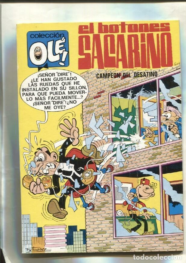 Comics: Coleccion Ole numero 015: El Botones Sacarino: campeon del desatino - Iba&ntilde;ez