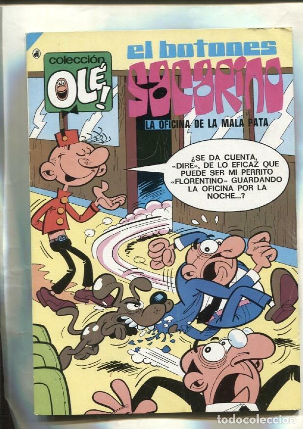 Comics: Coleccion Ole numero 062: El Botones Sacarino: la oficina de la mala pata - Iba&ntilde;ez