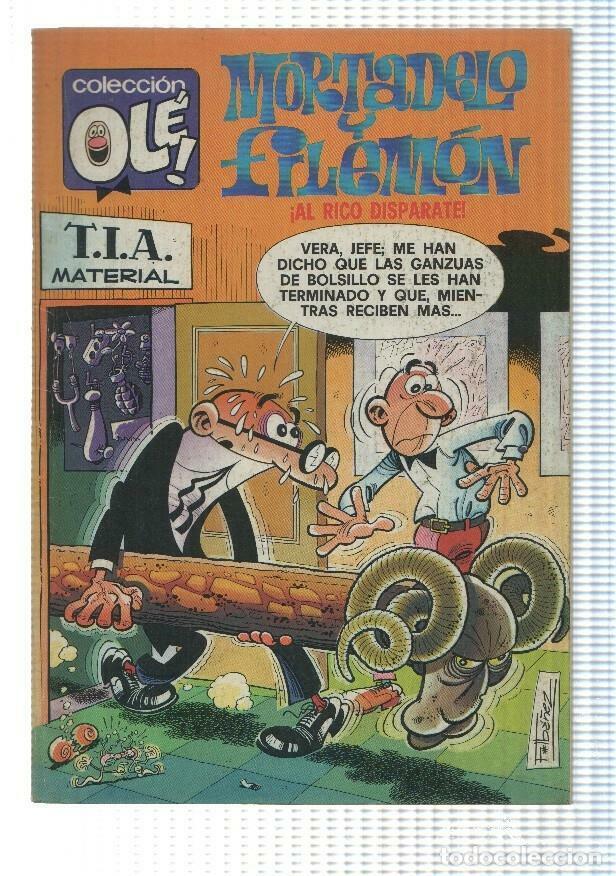 Fumetti: Coleccion Ole numero 139: Mortadelo y Filemon: Al rico disparate - Iba&ntilde;ez