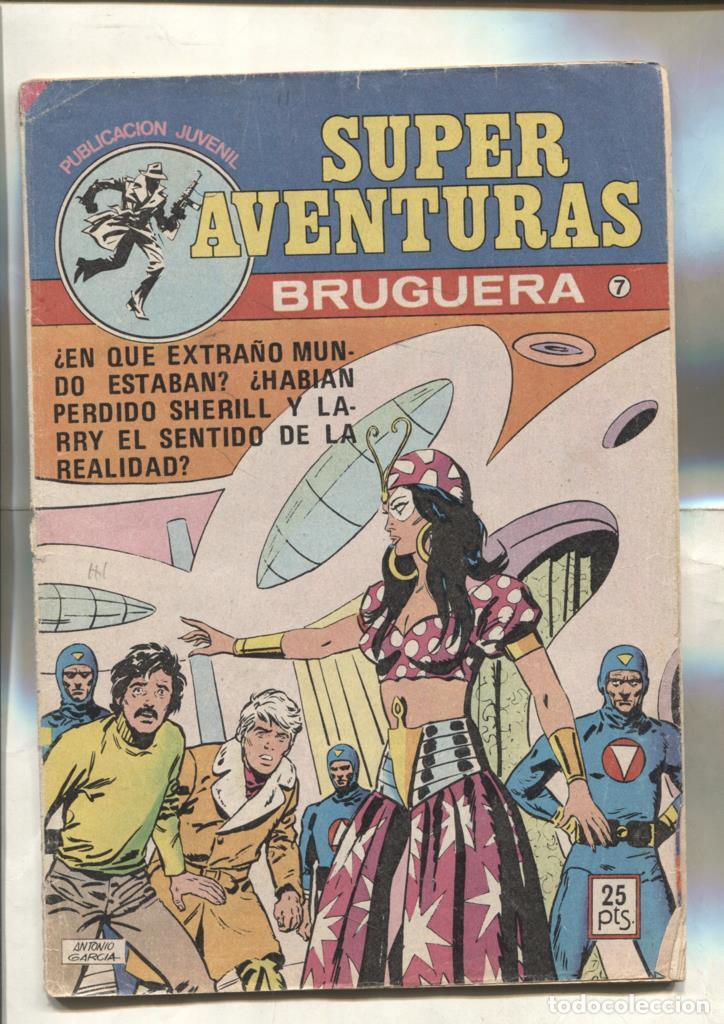 Fumetti: Super Aventuras numero 7: 4 historietas: Carlos Freixas, Julio Vivas, etc -