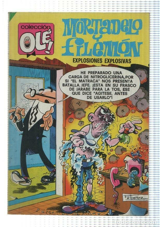 C&oacute;mics: Coleccion Ole numero 152: Mortadelo y Filemon: Explosiones explosivas - Iba&ntilde;ez - Foto 1