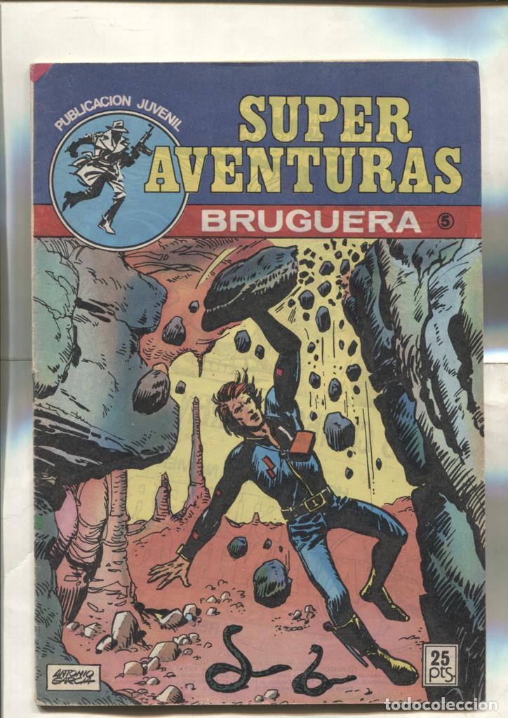 Fumetti: Super Aventuras numero 5: 4 historietas: Carlos Freixas, Julio Vivas, etc -
