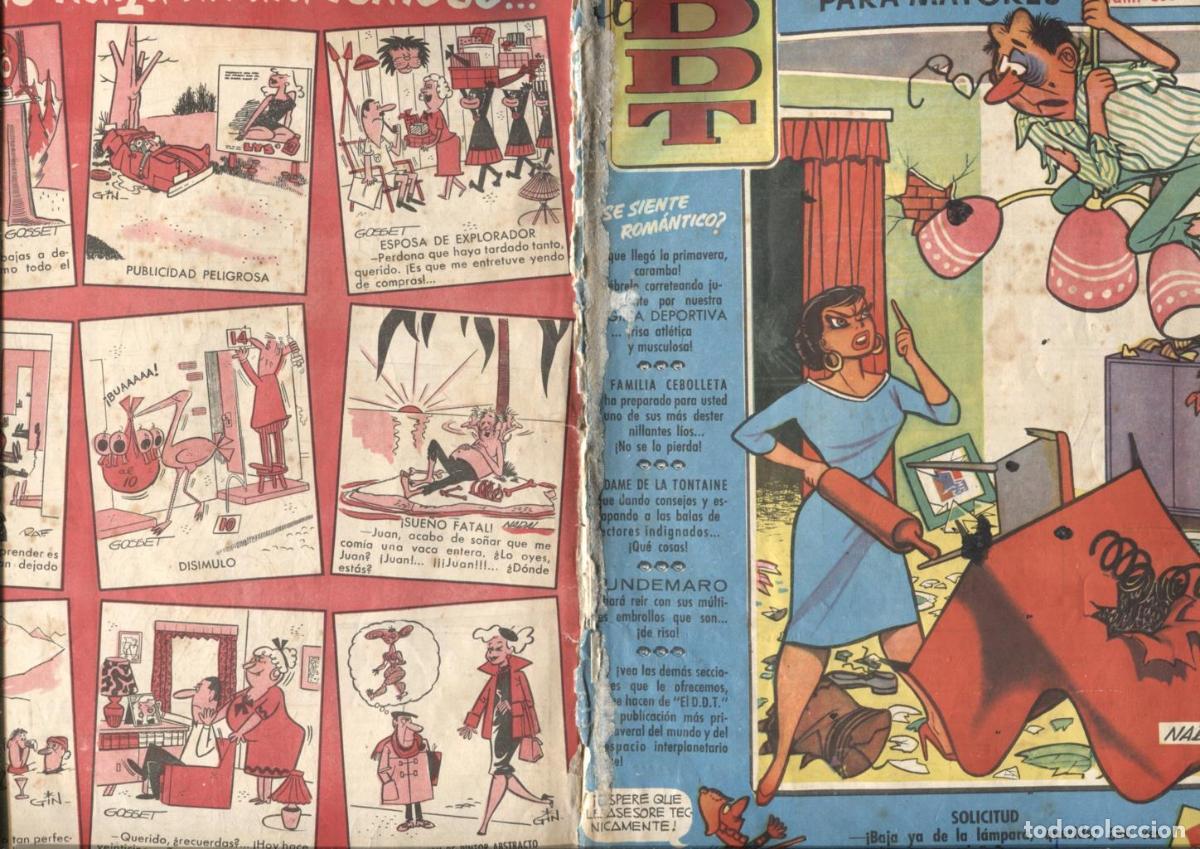 Fumetti: DDT primera epoca numero 358: portada Nadal - Varios