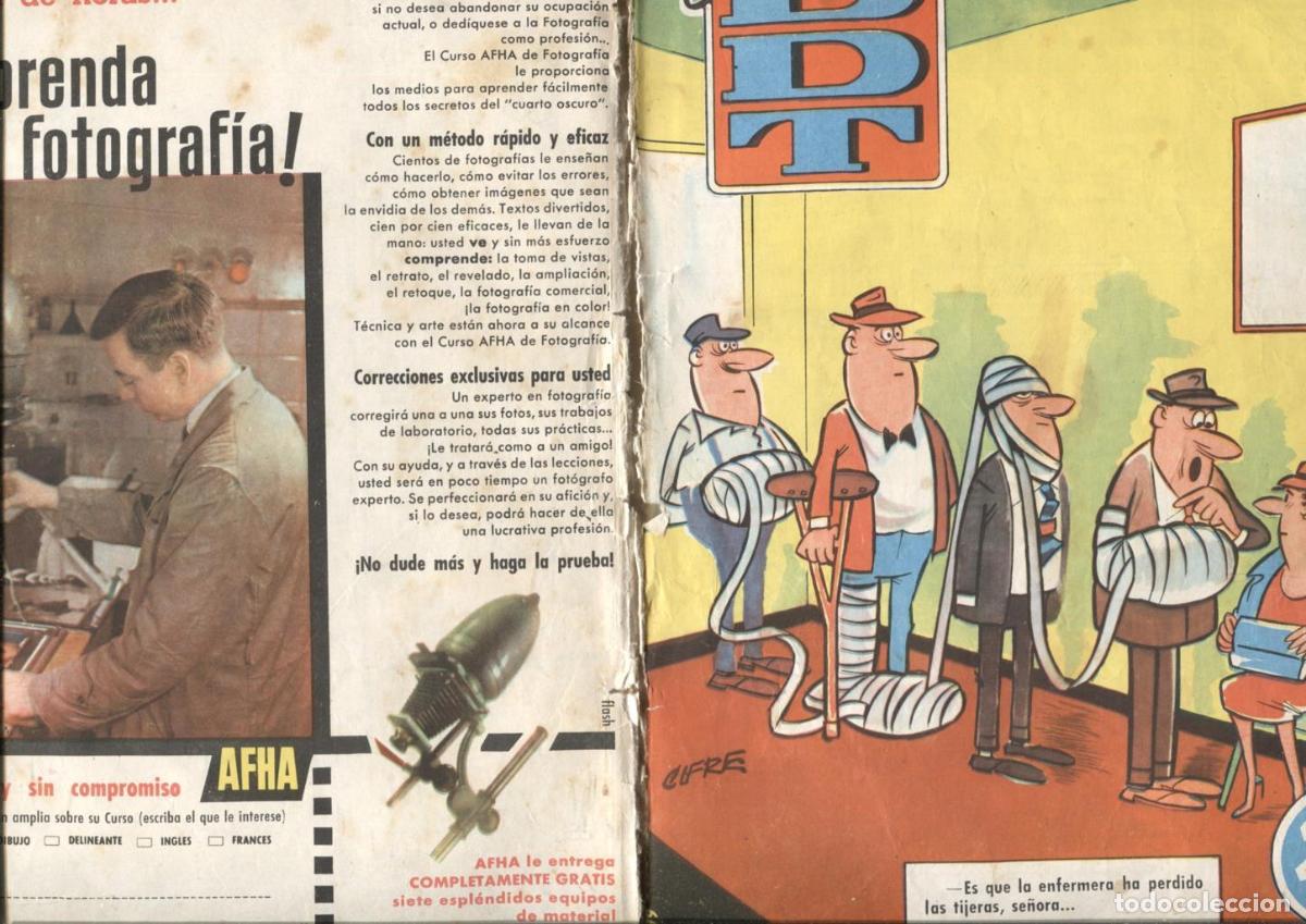 Fumetti: DDT primera epoca numero 518: cubierta de Cifre - Varios