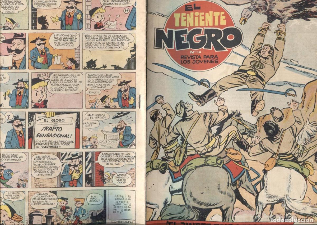 Comics: Bruguera: El Teniente Negro numero 14: El jinete embozado - Jose Grau