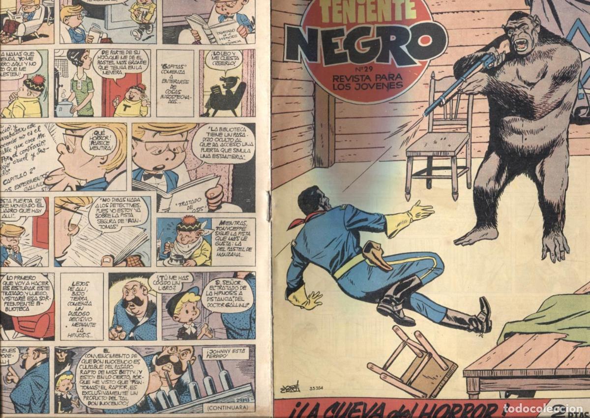 Comics: Bruguera: El Teniente Negro numero 29: La cueva del horro - Jose Grau