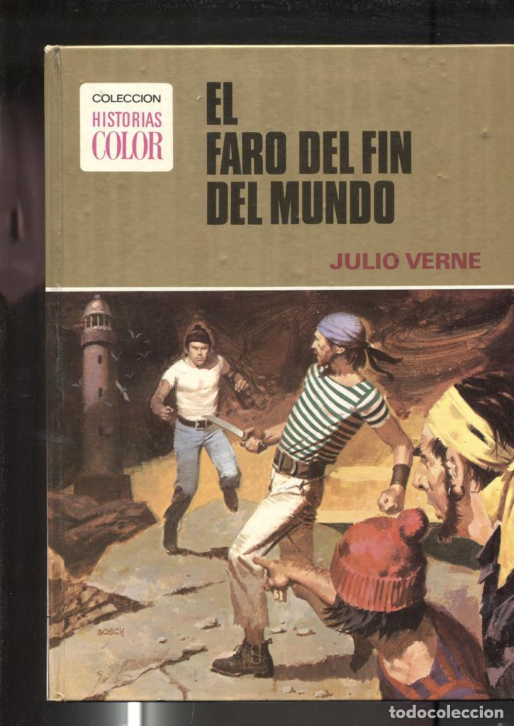C&oacute;mics: Historias Color numero 14: El faro del fin del mundo (dibujos de Martinez Osete - Julio Verne