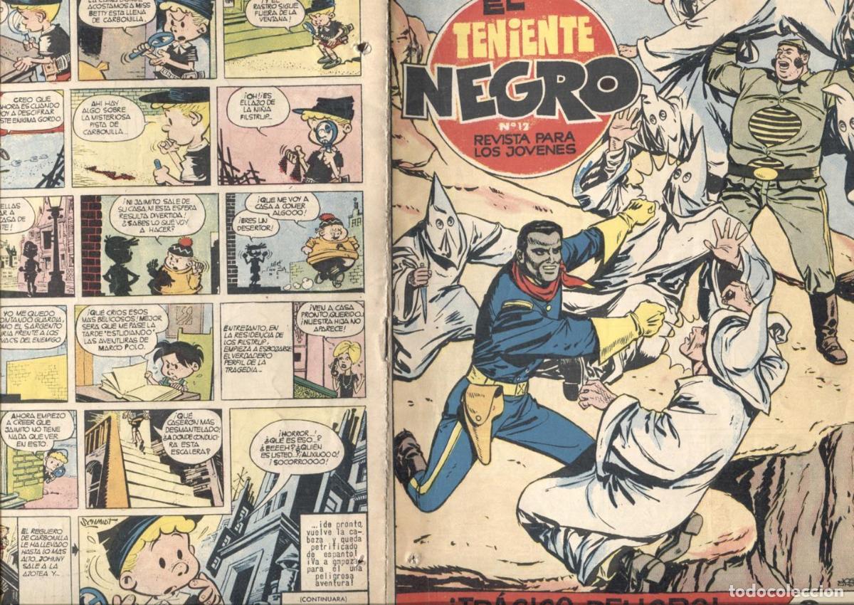 Fumetti: Bruguera: El Teniente Negro numero 12: Tragico peligro - Jose Grau