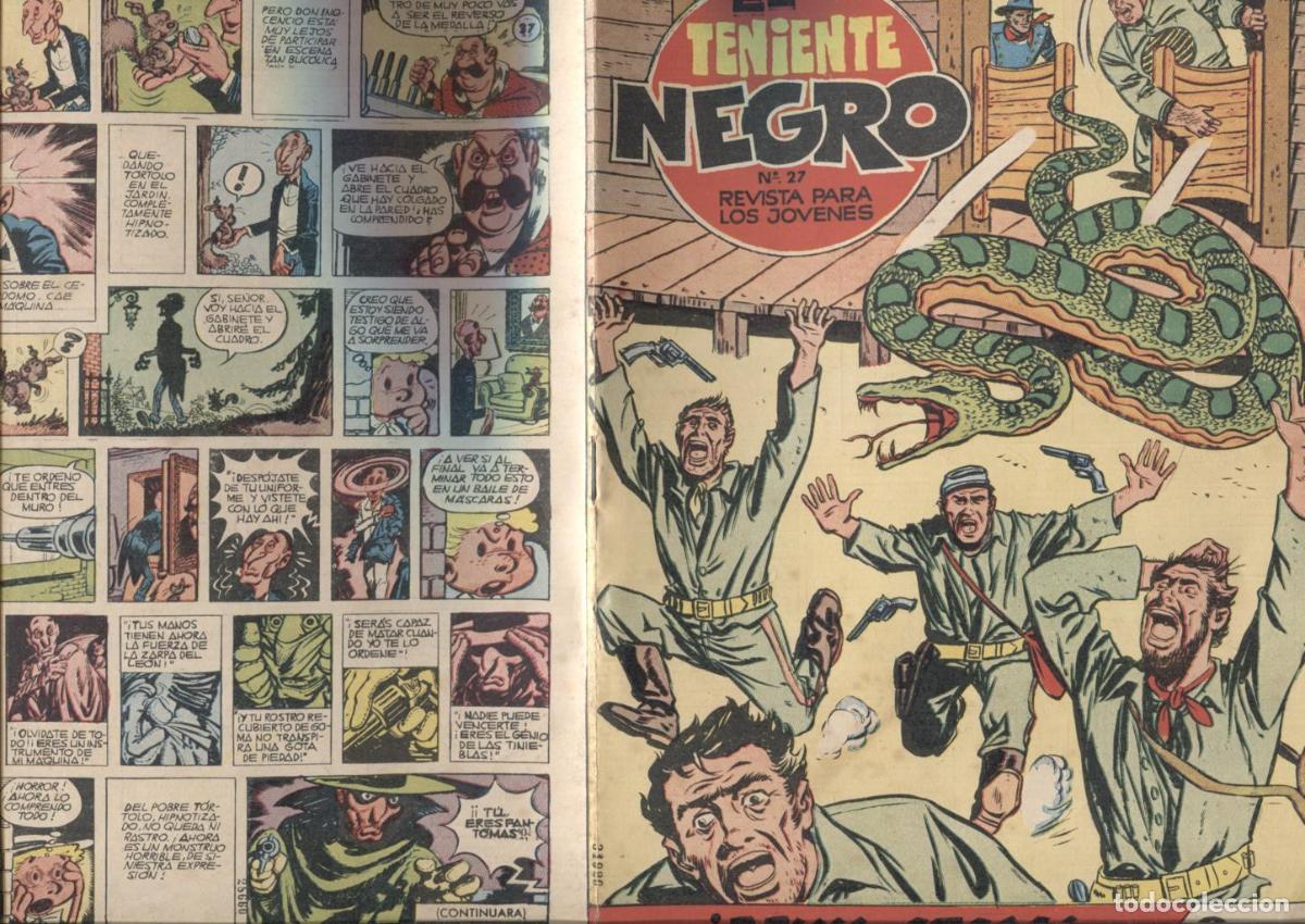 Comics: Bruguera: El Teniente Negro numero 27: Devil ataca - Jose Grau