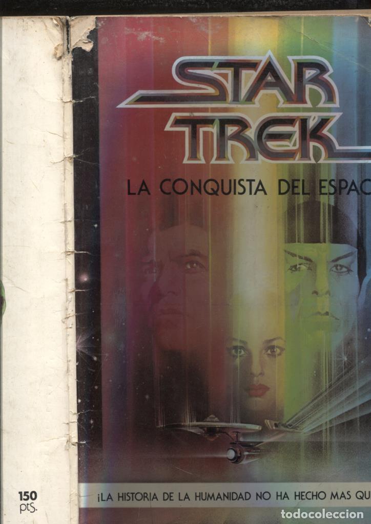 C&oacute;mics: Album Bruguera Star Trek numero 1: La conquista del espacio (cubierta estropeada segun imagen) -