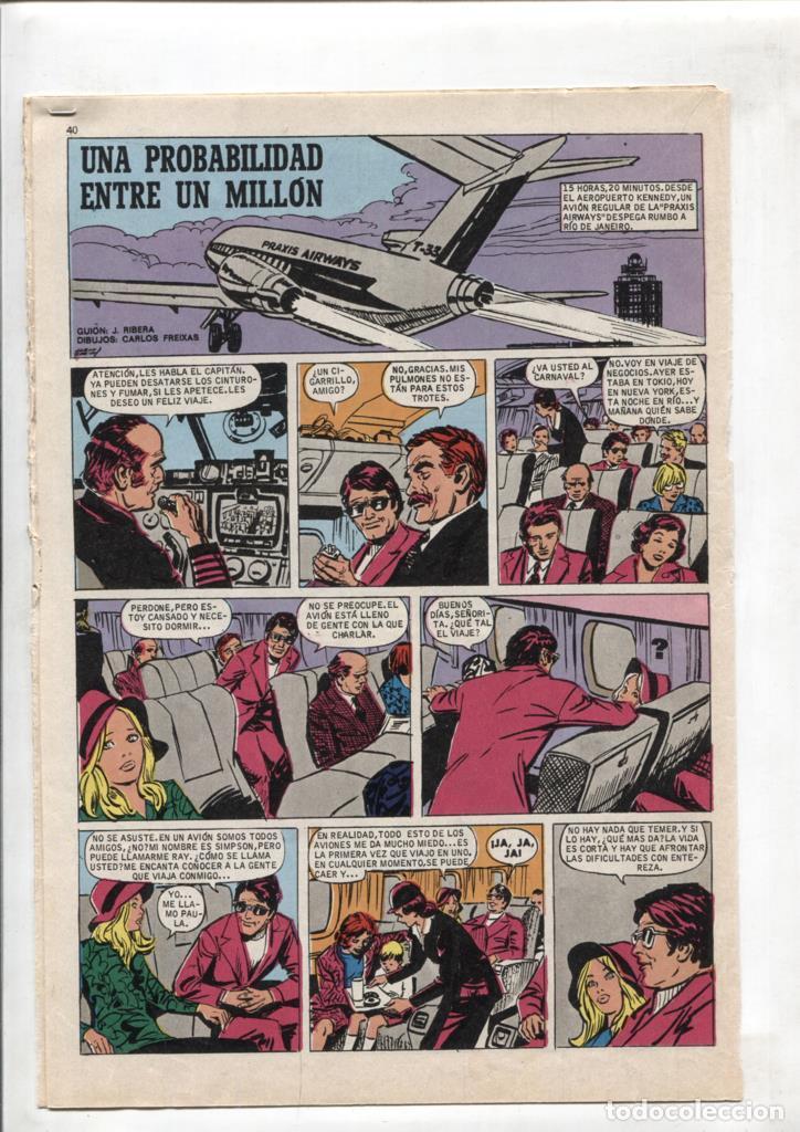 Comics: Aventura: Una probabilidad entre un millon (Carlos Freixas, 8 paginas) -