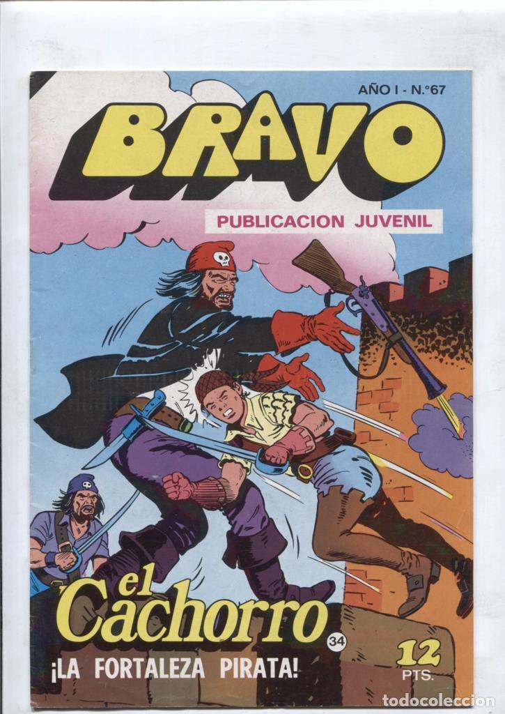 Comics: El Cachorro serie Bravo numero 34: la fortaleza pirata(numerado 1 en interior cubierta) - Iranzo