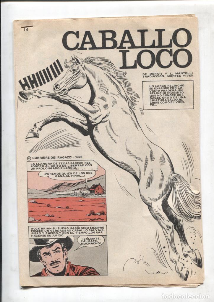 C&oacute;mics: Aventura: Caballo loco ( Merati y L. Mantelli, 11 paginas) -