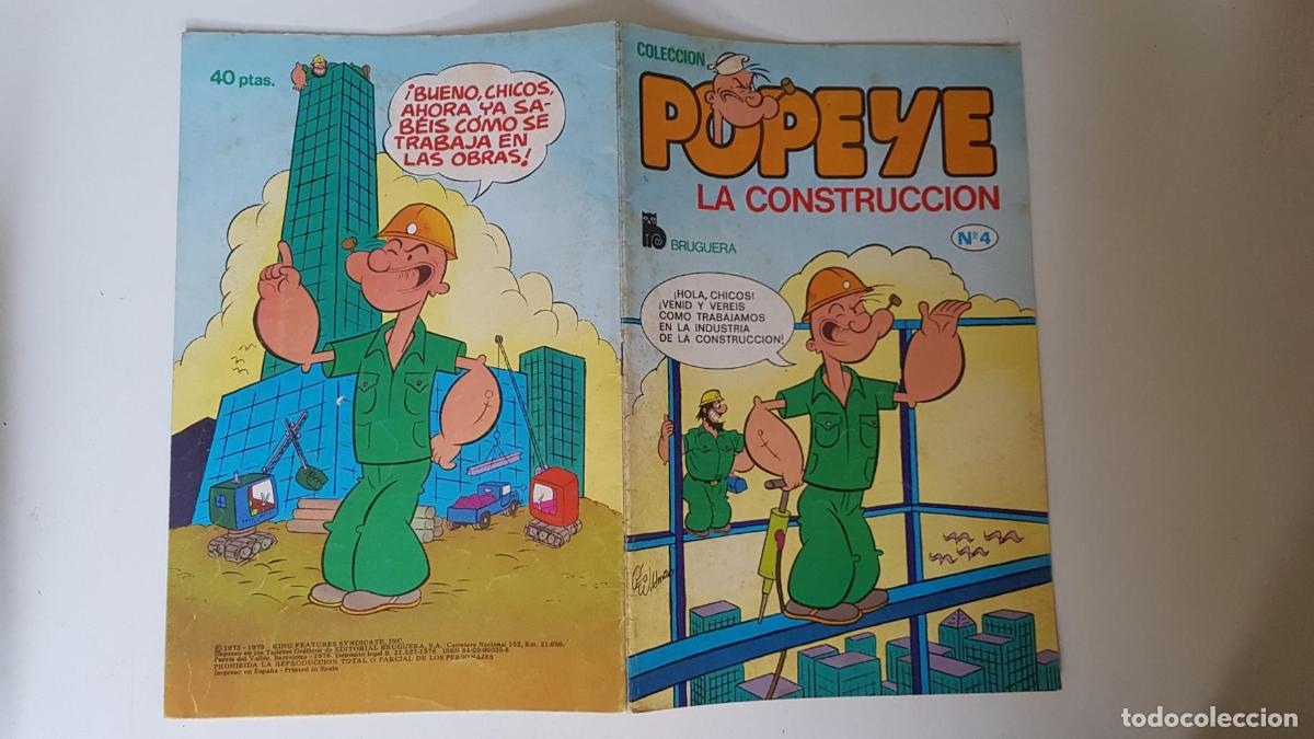 C&oacute;mics: Bruguera: Coleccion Popeye numero 04: La construccion - NULL