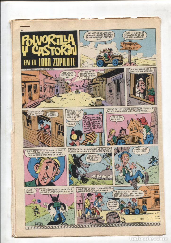 Comics: Aventura: Polvorilla y Castorin: en el lobo Zopilote (Torregrosa, 6 paginas) -